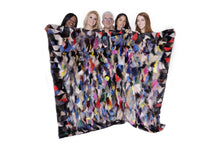 Load image into Gallery viewer, Multicolor Mink &amp; Fox Blanket with Velvet Lining

