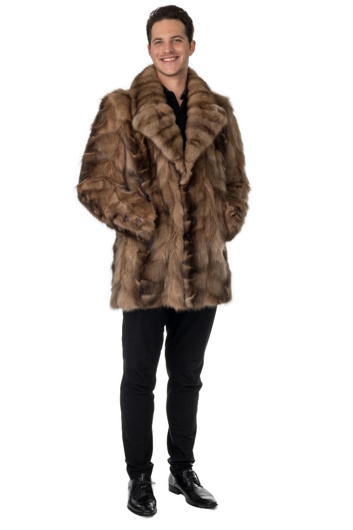 Men's Natural Sable Paw Jacket