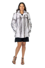 Load image into Gallery viewer, Natural Black Mink Jacket
