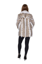 Load image into Gallery viewer, Cat Lynx Jacket with White Fox
