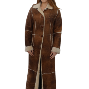 Brown Shearling Coat