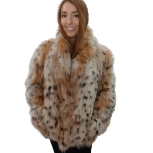 Spotted Dyed Fox Jacket