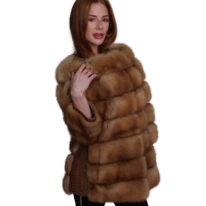 Guy LaRoche Golden Sable Jacket w/Python